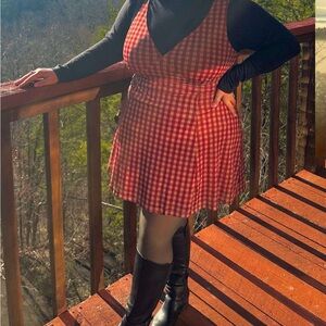 Gingham Cider Dress